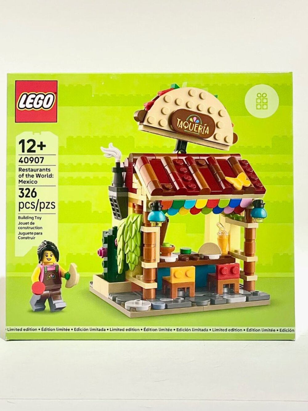 LEGO 40907 Restaurants of the World: Mexico Taqueria NIB New in Hand